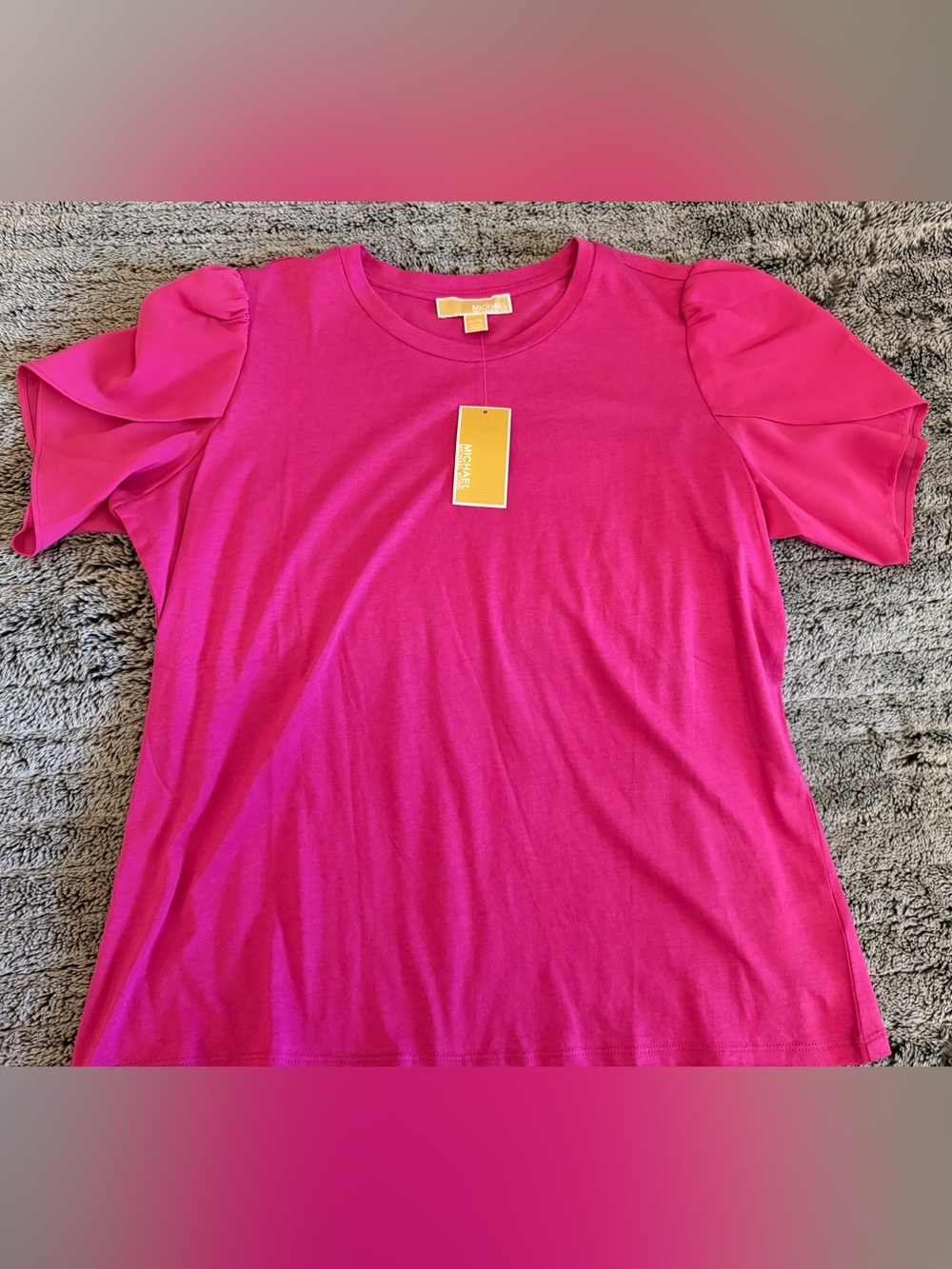 MICHAEL Michael Kors Fuchsia Crewneck Tee
